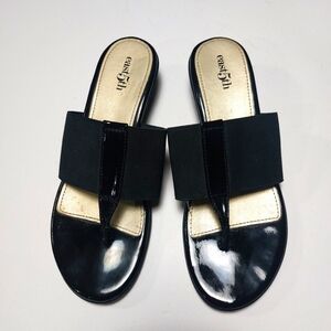 East 5th Black Sandals Size 7.5M